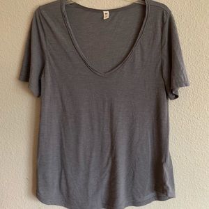 Nordstrom b.p Grey short sleeve shirt